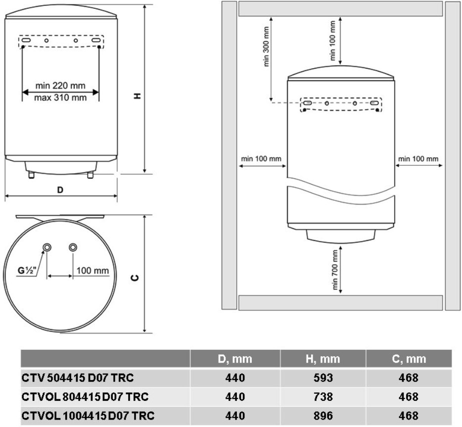 TESY SimpatEco CTVOL 804415 D07 TRC - Зображення 4